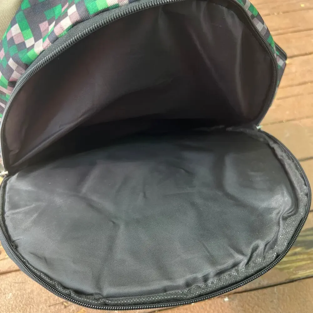 Madpax Multi Spike 16" Backpack Digi Camo Green Pixel Gamer School Bag - Picture 7 of 9